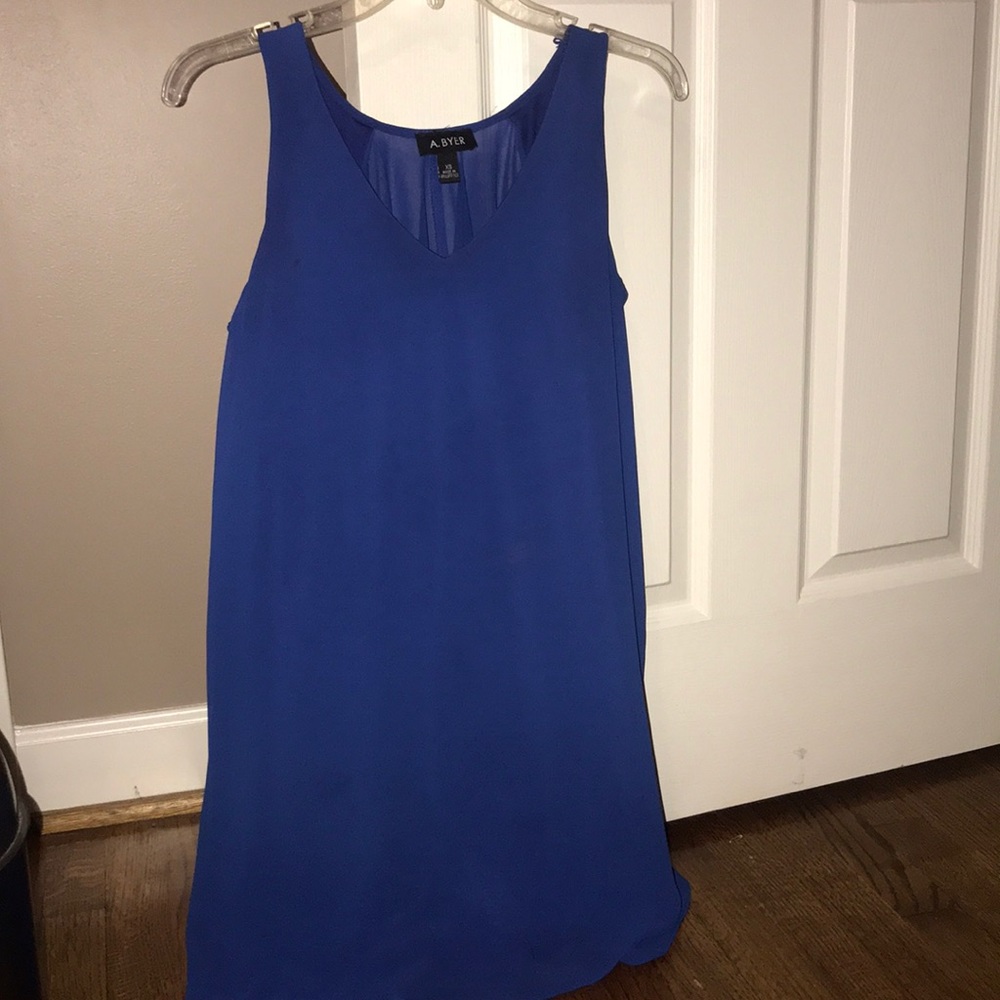 royal blue dress